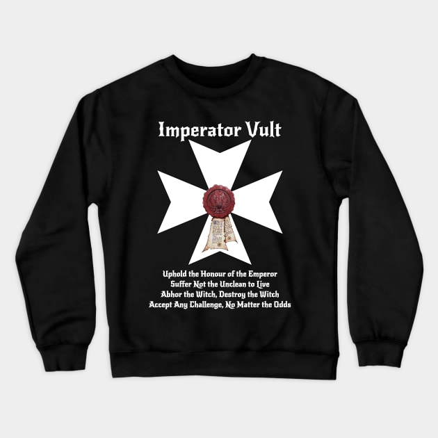 Emperor Wills Purity Seals Crewneck Sweatshirt by Pious Rebel
